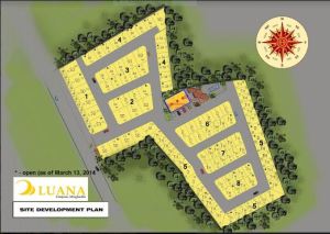 Luana Homes site development plan Sept. 2017