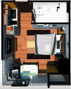 Aizen Flats Condo floor plan 1